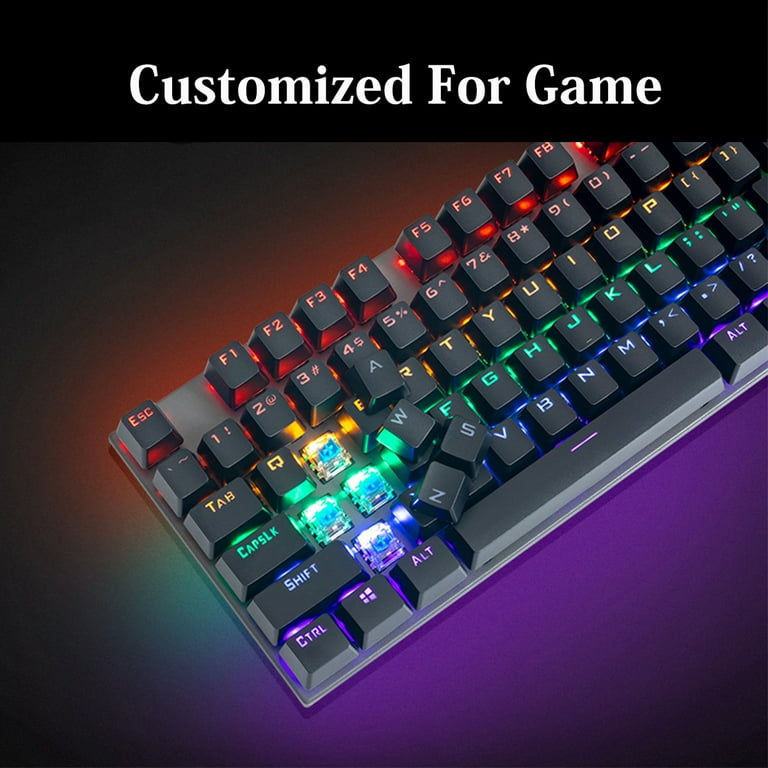Color : Marine Blue Backlight Wired Keyboard Laptop Desktop Game Office Home Mute Colorful Backlight Floating Keycap Mechanical Feel Color : Marine Blue Backlight Wired Keyboard Laptop Desktop Game Office Home Mute Colorful Backlight Floating Keycap Mechanical Feel
